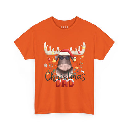 "Funny Christmas Dad" Unisex Heavy Cotton T-Shirt -TC402