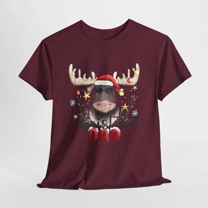 "Funny Christmas Dad" Unisex Heavy Cotton T-Shirt -TC402